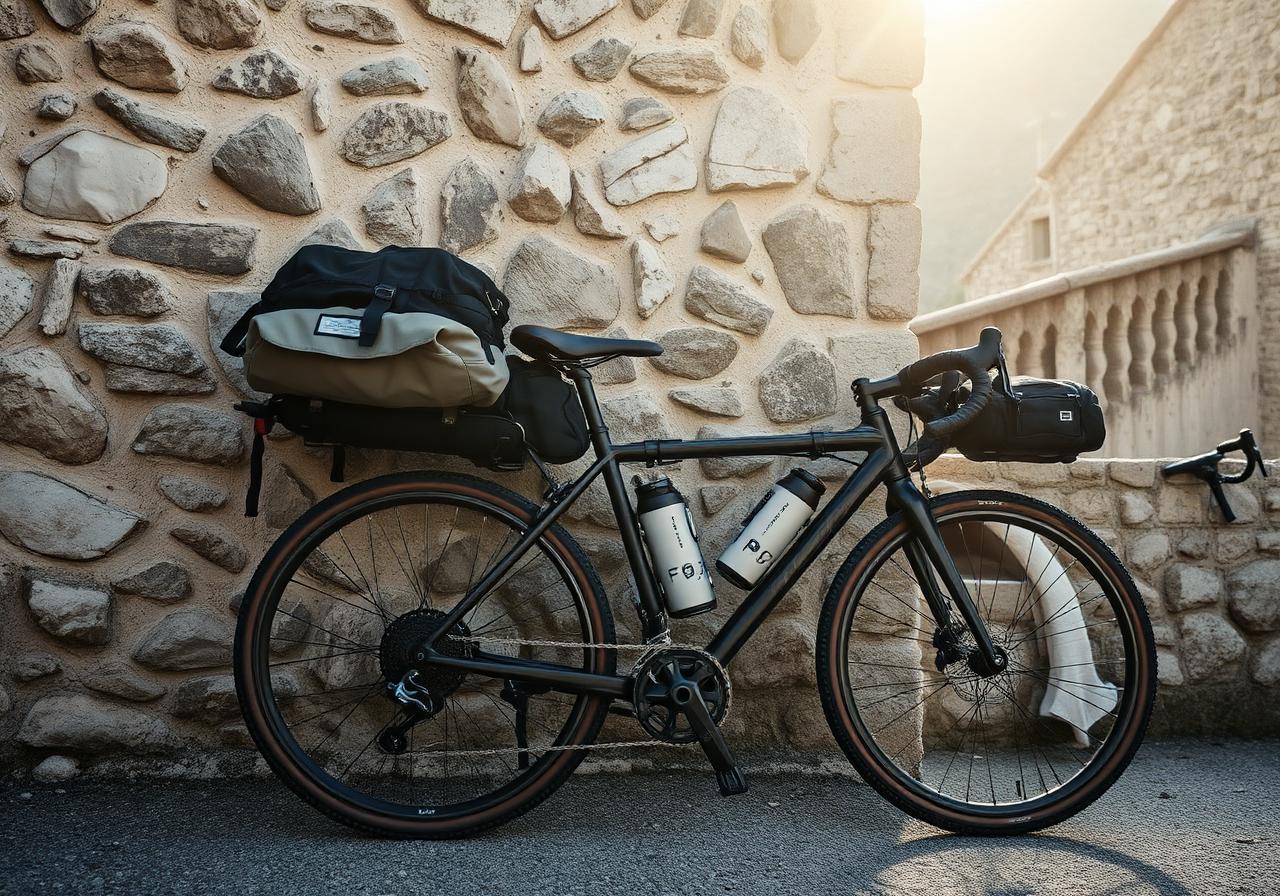 Loading the Bike for Three Weeks Across the Pyrenees